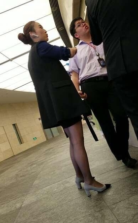 4k超清，婉约大方OL制服超薄丝袜美女