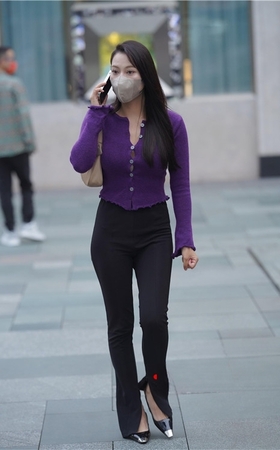 黑裤美女(123P)