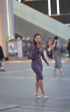 迷人的身材 很有女人味