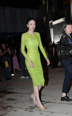 绿裙，曼妙身姿。 [24P]