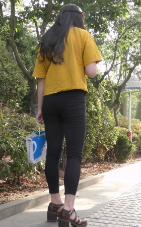 车展性感美女主持正装休闲装