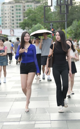 靓丽高挑大长腿轻熟女