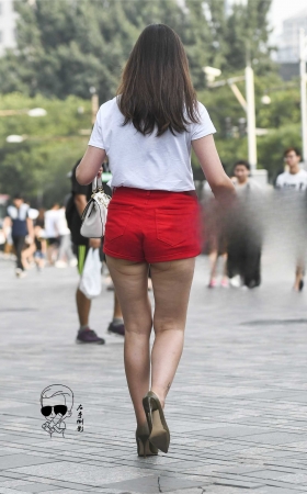 热裤美腿高跟鞋 [17P]