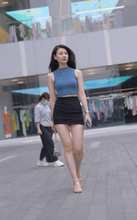 【6月摄影作品】包臀裙美女 【图片➕视频】 [10P]