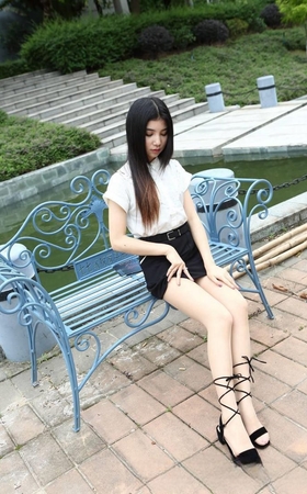 柒柒的肉丝凉鞋诱惑3A1547[715M]