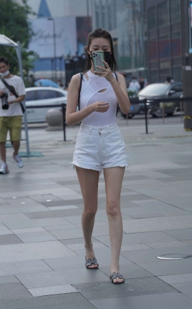 长腿妹子 [20P]