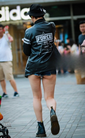 酷劲十足超短热裤 [20P]