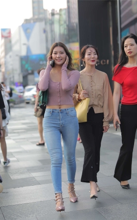 牛仔裤好身材