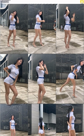 白色热裤小姐姐 [2P]