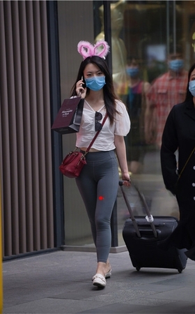 （套图）可爱的瑜伽裤美女(152P)