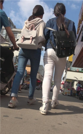 白裤学妹