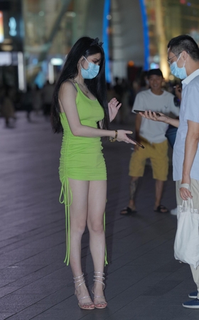 修长美腿