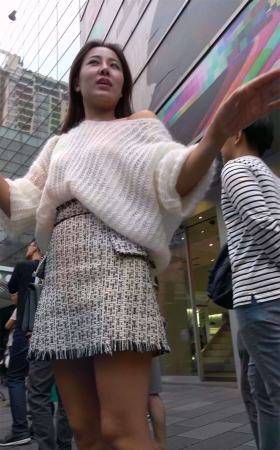 街拍美女姐妹花