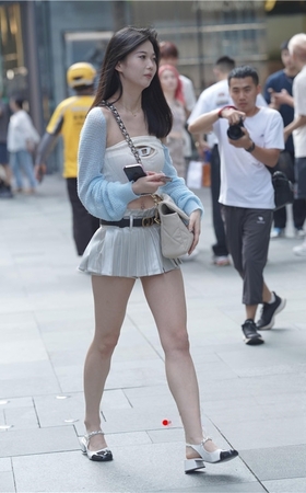超短裙美女(157P)