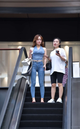 牛仔裤魅力好身材