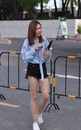 运动鞋丝袜美女3A1703[161M]