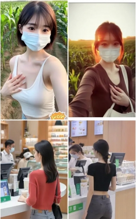 第83期：抖音主播【小鱼儿】251部短视频合集，视频时长00:23:26，大小394MB