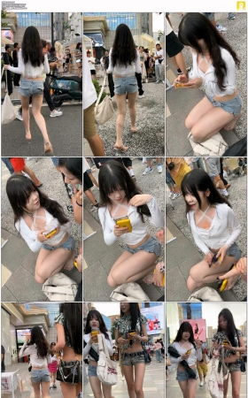 搭讪街拍热裤美腿小妞 [1P]