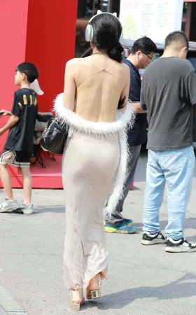 美背长裙 8P