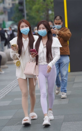 青春甜美闺蜜