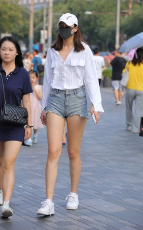 美不美，看大腿，好长的腿 [21P]
