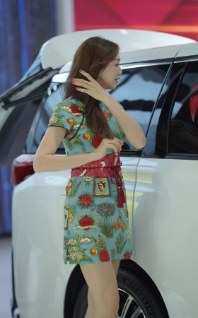 楚楚动人的大长腿美女