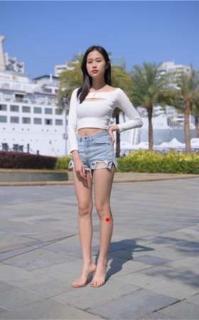 （套图一）美腿热裤女孩(757P)