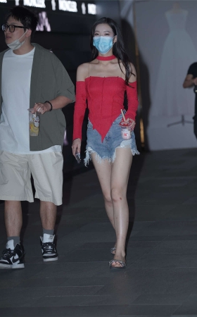 青春靓丽的美