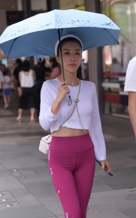 嫣红瑜伽裤 [14P]