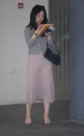 长裙美女