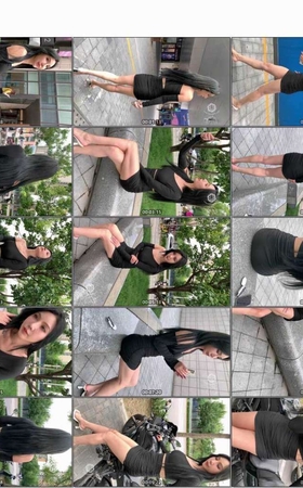 [一始专区] 黑色包臀裙美女 [2P]