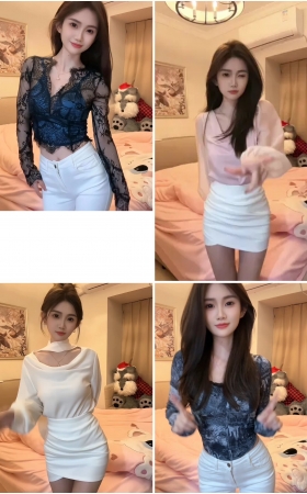 第166期：抖音主播【美美】364部短视频合集，视频时长1:16:29，大小3.3GB