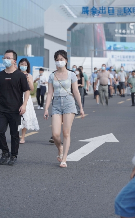 街拍清纯小清新马尾辫小姐姐 [20P]