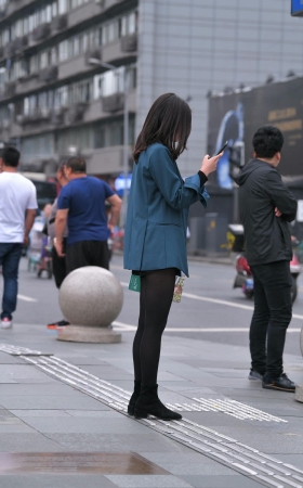 韩版西装外套，黑丝美眉 [16P]