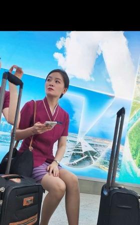 4K偶遇南航空姐精致美丽下班肉丝高跟 3P