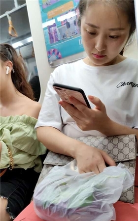 地铁上的妹子 [785 MB/mp4]