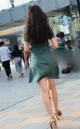 神摄手赛10 绿裙翩翩 [12P]