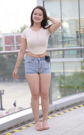 经典蓝牛热裤 [21P]