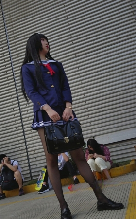 coplay黑丝学妹