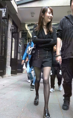 青春小清新OL黑丝漂亮小美女