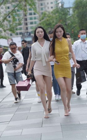 魅力修身裙姐妹