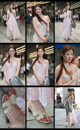 26530-2-141√深港澳-春晓下班-拖鞋美足 12P