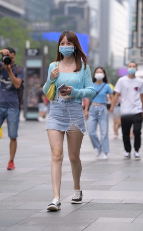 街拍小清新可爱妹妹 [24P]