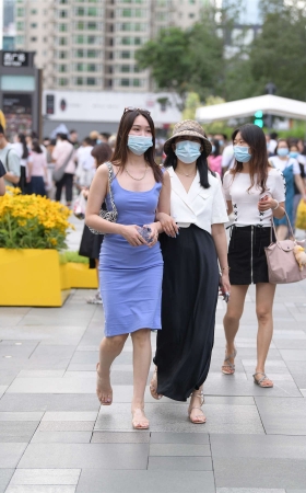 知性修身裙