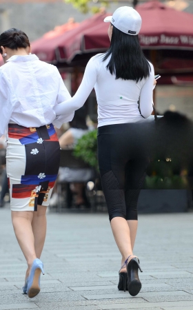 神摄手参赛27 黑色包臀（18P） [18P]