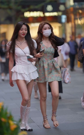 青春靓丽短裙