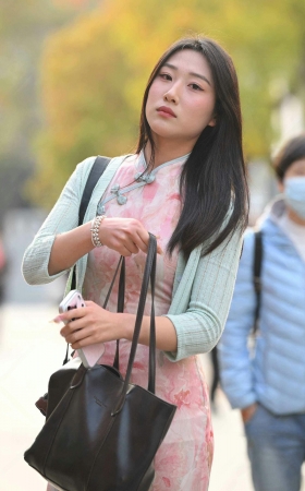 26327-38-81√这位素人肉丝平底鞋媳妇-美翻了～ 11P