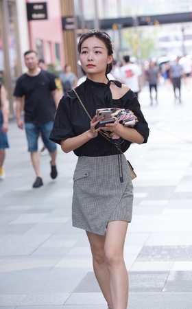 凉鞋美女