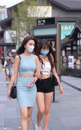 清爽套装裙