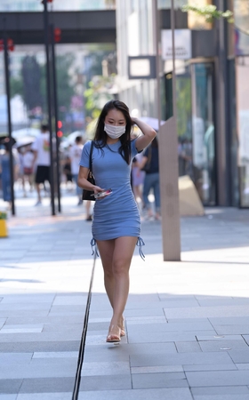 巧遇盛夏小姐姐